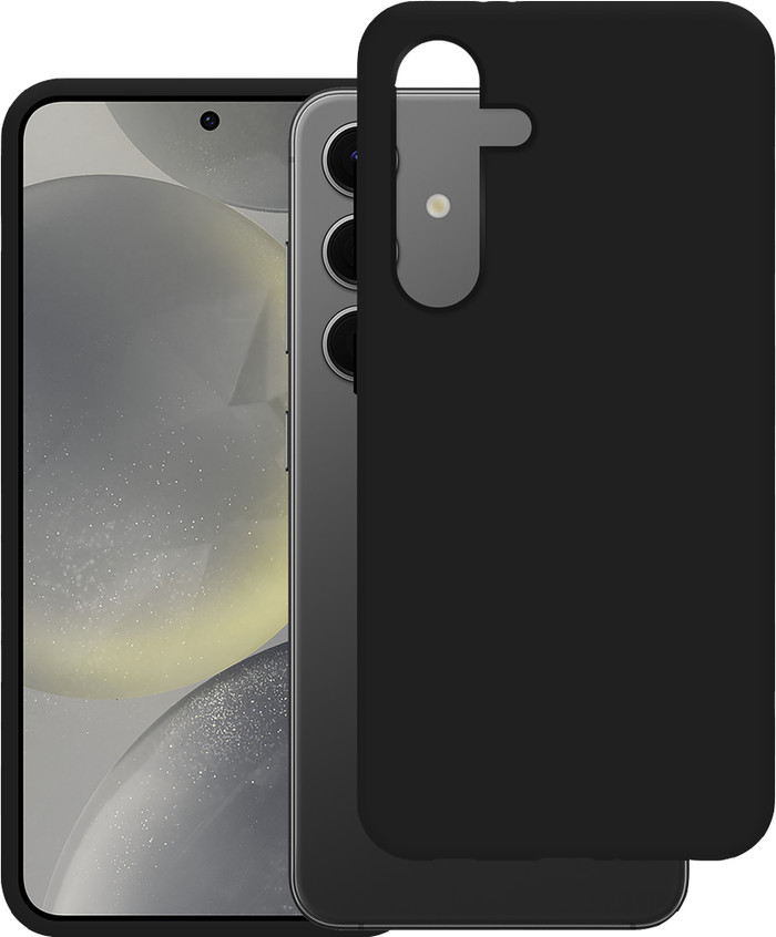 Just in Case Soft Design Samsung Galaxy S24 Back Cover Black front