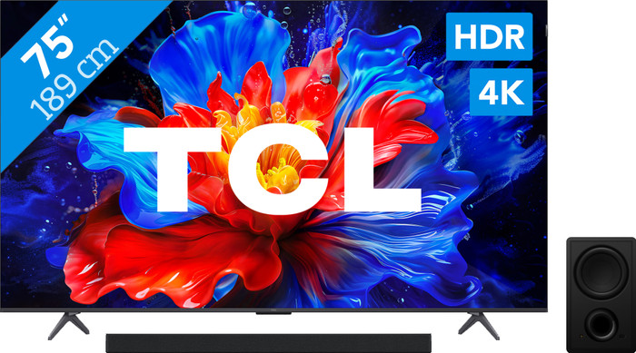 TCL 75 inches QLED P81K 4K (2025) + TCL Q65H Main Image