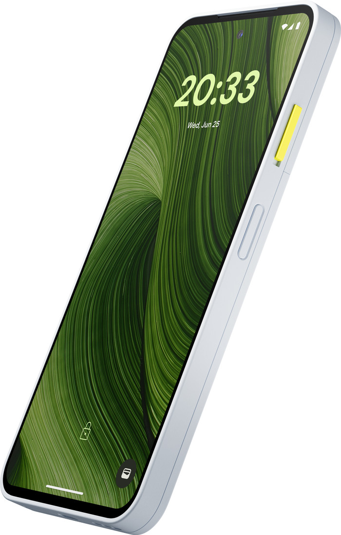 Fairphone 6 256GB Weiß 5G rechte seite