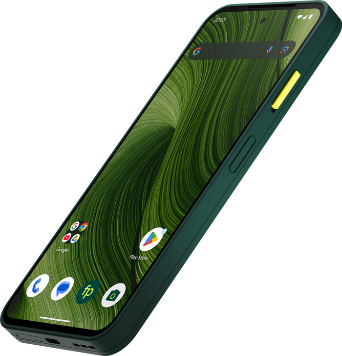 Fairphone 6 256GB Grün 5G + Komplettes Zubehörset vorne