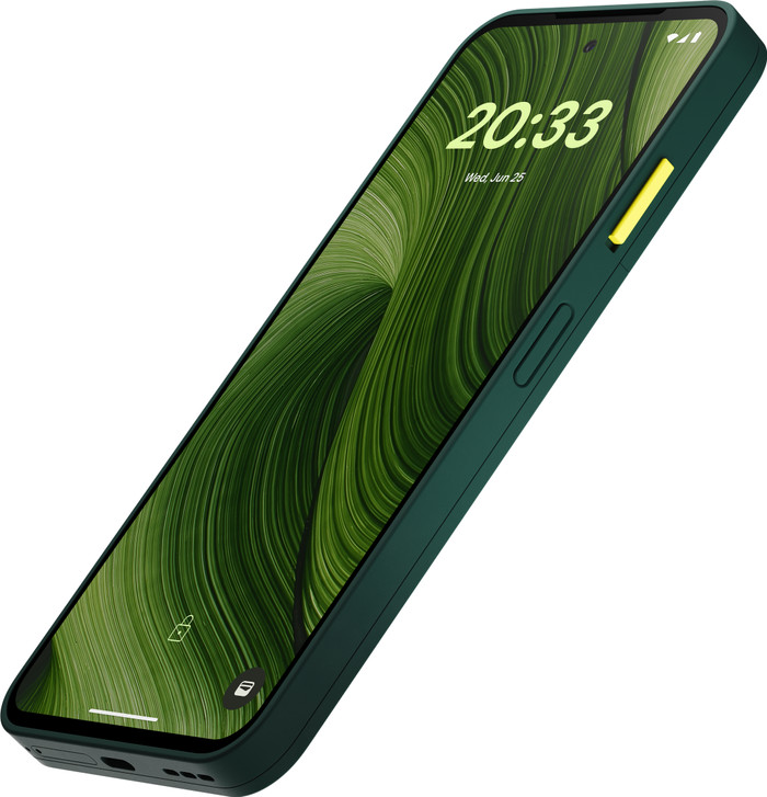 Fairphone 6 256GB Grün 5G + Komplettes Zubehörset vorne