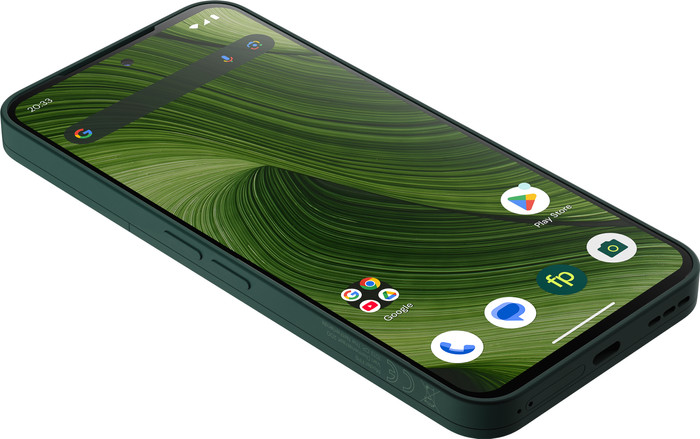 Fairphone 6 256GB Grün 5G + Komplettes Zubehörset vorne