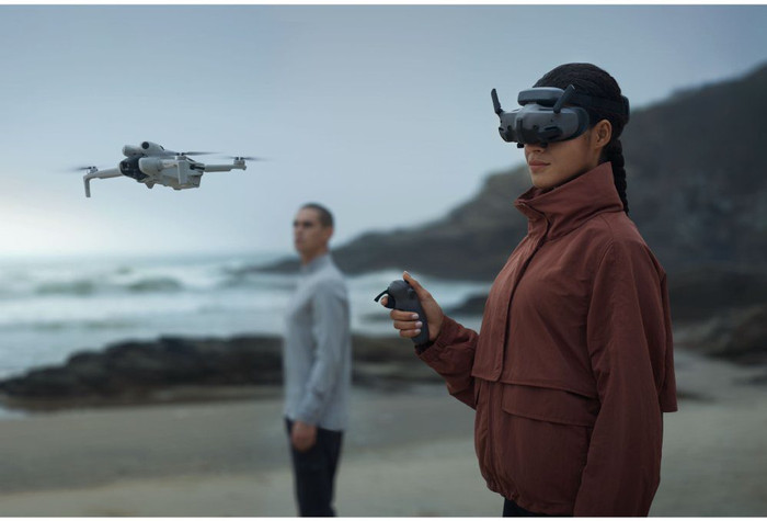 DJI RC Motion 3 produkt in gebrauch