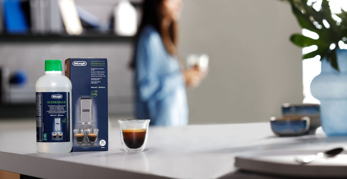 De'Longhi EcoDecalk Entkalker 4 x 500 ml produkt in gebrauch