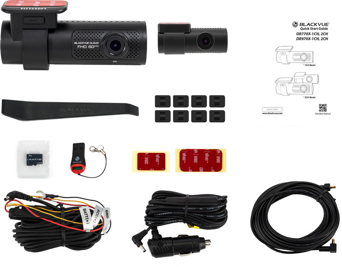 BlackVue DR770X-2CH 64GB zubehör