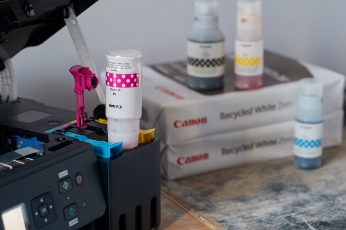 Canon PIXMA G3570 produkt in gebrauch