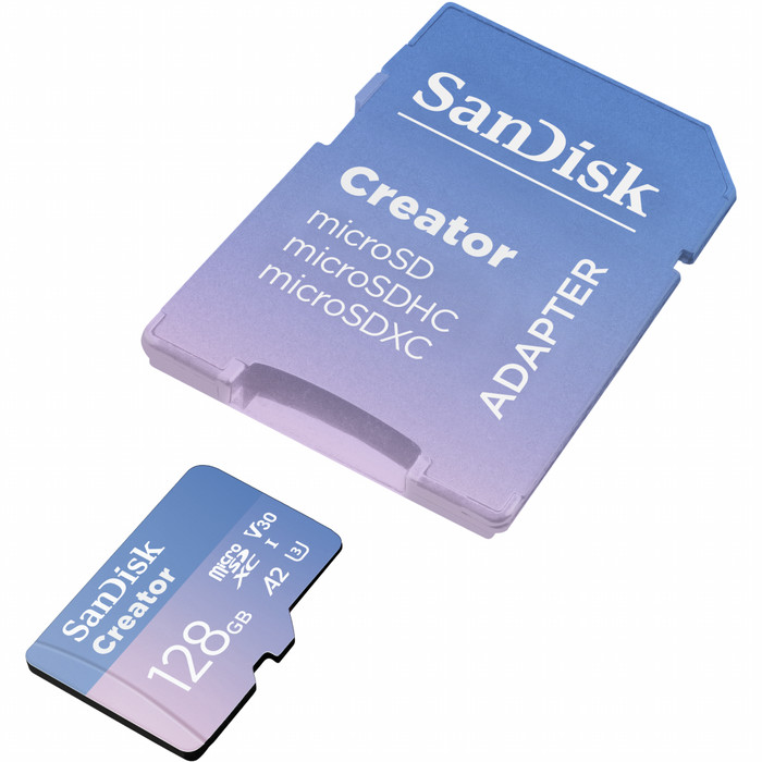 SANDISK microSDXC Creator 128GB 90 MB/s Verbundprodukt