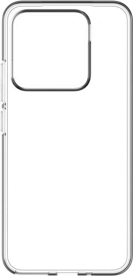 Just in Case Soft Design Xiaomi 15 Back Cover Transparent front