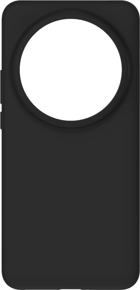 Just in Case Soft Design Xiaomi 15 Ultra Backcover Schwarz vorne