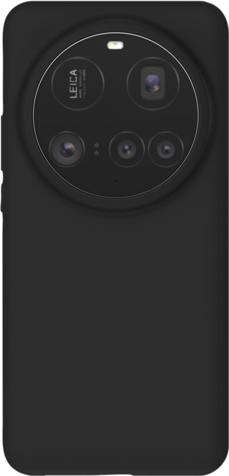 Just in Case Soft Design Xiaomi 15 Ultra Backcover Schwarz Main Image