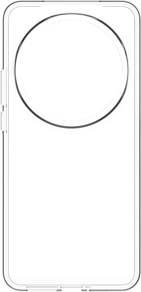 Just in Case Soft Design Xiaomi 15 Ultra Backcover Transparent vorne