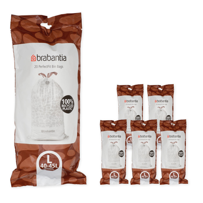 Brabantia Trash Bags Code L - 40-45L (120 units) Main Image