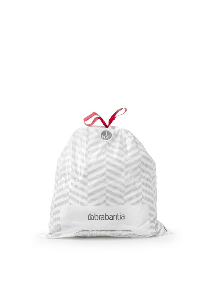 Brabantia Müllbeutel Code J - 20-25 Liter (120 Stück) innen