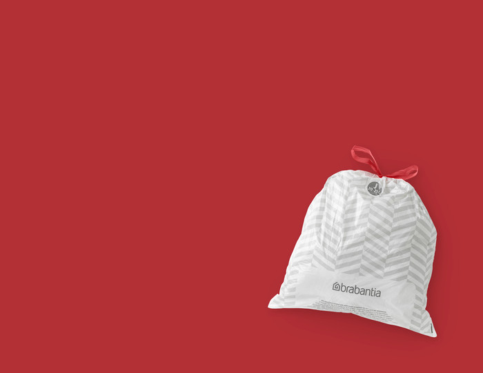 Brabantia Müllbeutel Code J - 20-25 Liter (120 Stück) vorne