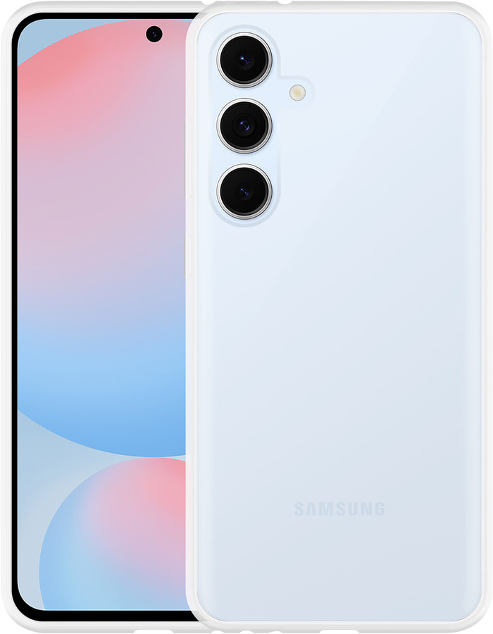 Just in Case Soft Design Samsung Galaxy S24 FE Backcover Transparent linke seite