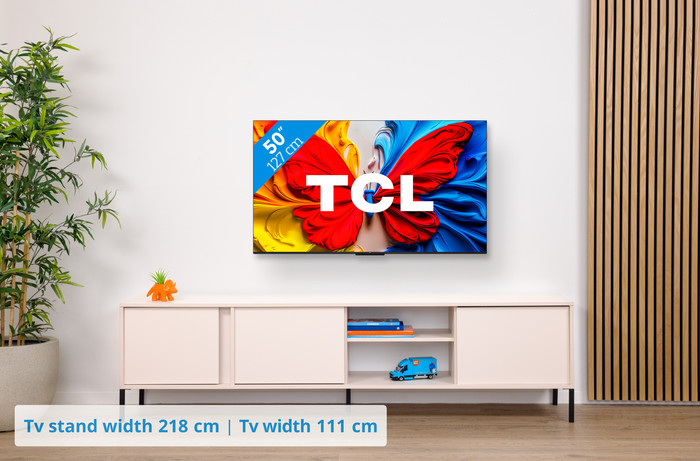 TCL 50 inches QLED S51K (2025) visual Coolblue 1