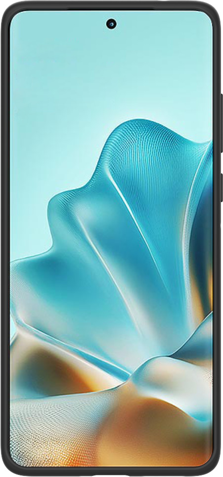 Just in Case Soft Design Motorola Edge 60 Fusion Back Cover Black front