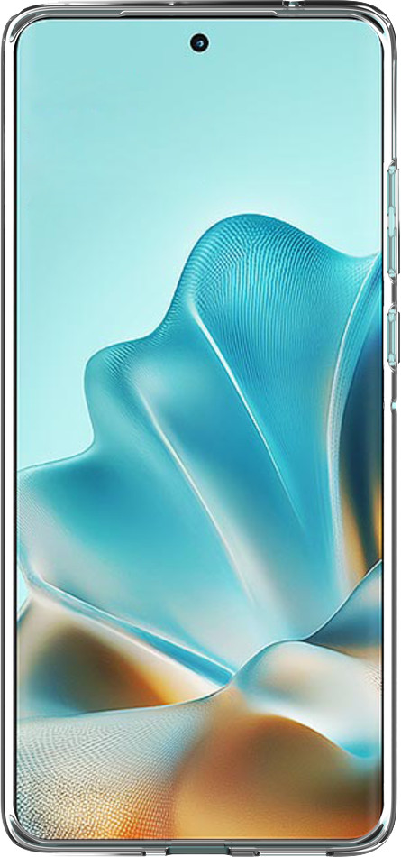 Just in Case Soft Design Motorola Edge 60 Fusion Backcover Transparent vorne