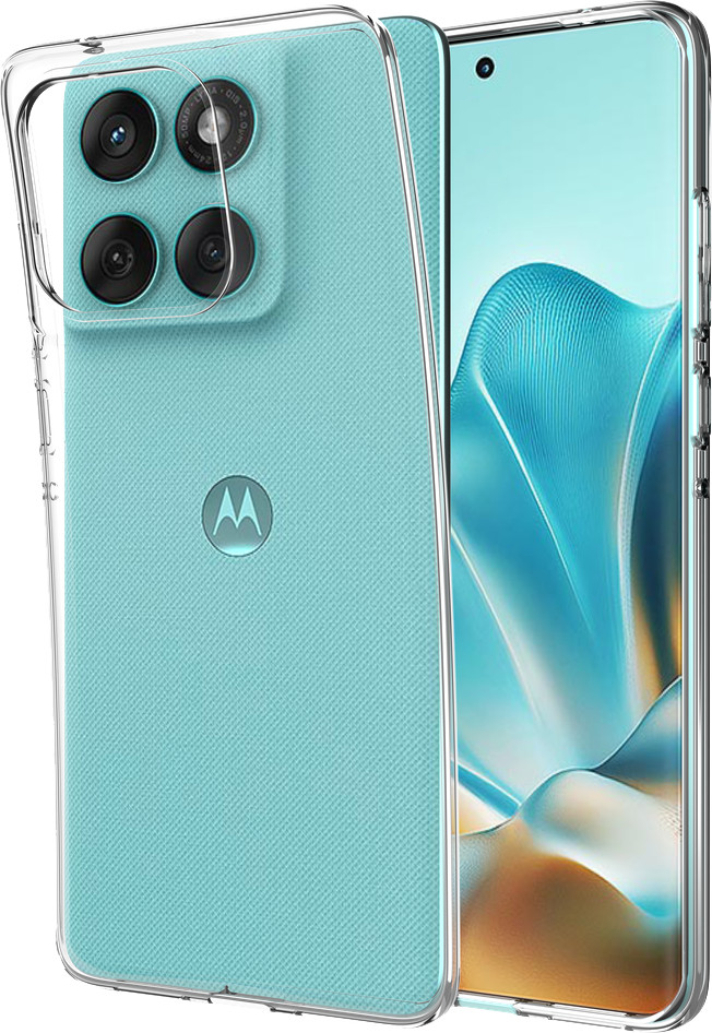 Just in Case Soft Design Motorola Edge 60 Fusion Backcover Transparent Verbundprodukt