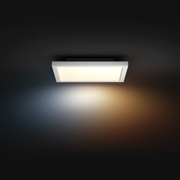 Philips Hue Aurelle White Ambiance Viereckig Klein Weiß vorne