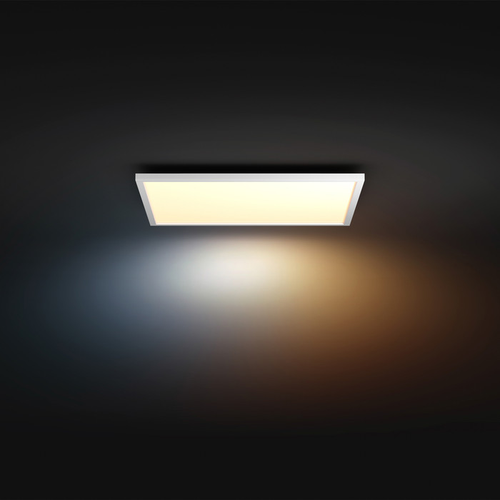 Philips Hue Aurelle White Ambiance Square Large White front