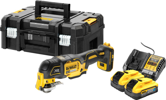 DeWalt DCS356NT-XJ 5,0 Ah POWERSTACK Akku (2x) Starterset Main Image