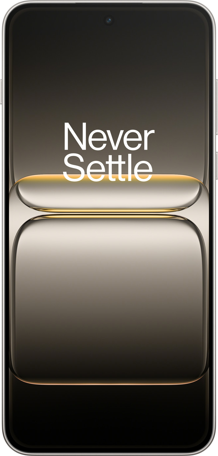 OnePlus Nord 5 256GB Weiß 5G + BlueBuilt Backcover Transparent vorne