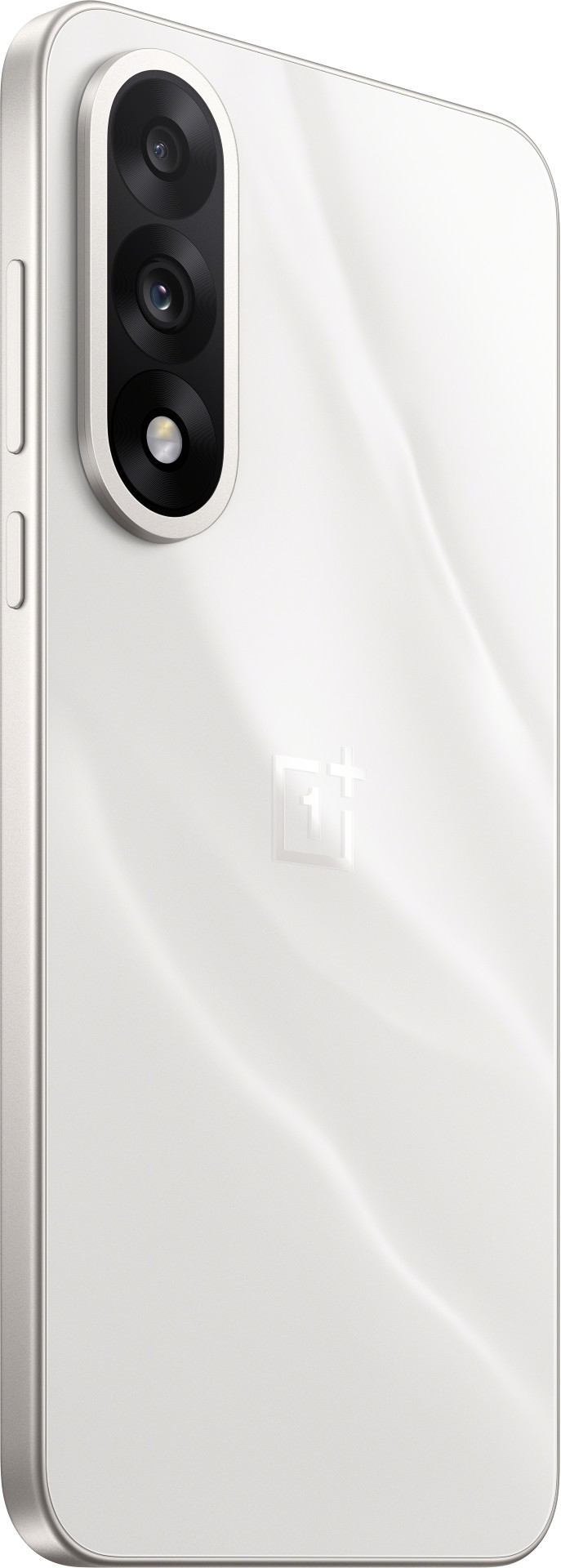 OnePlus Nord 5 256GB Weiß 5G + BlueBuilt Backcover Transparent rückseite