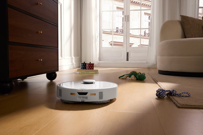 Roborock Qrevo Edge 5V1 White produkt in gebrauch