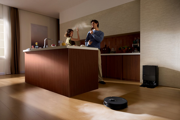 Roborock Qrevo Edge 5V1 Black produkt in gebrauch