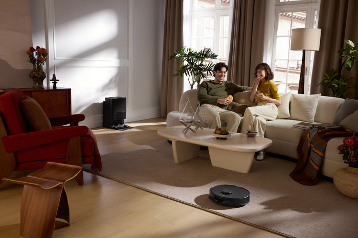 Roborock Qrevo Edge 5V1 Black produkt in gebrauch