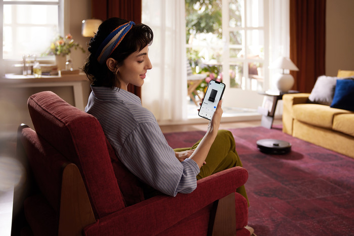 Roborock QR 598 product in use