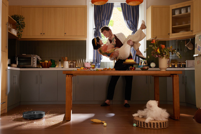 Roborock QR 598 product in use