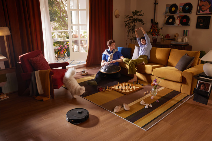 Roborock QR 598 product in use