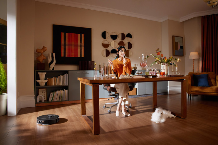 Roborock QR 598 product in use