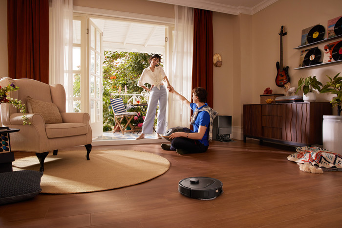 Roborock QR 598 product in use