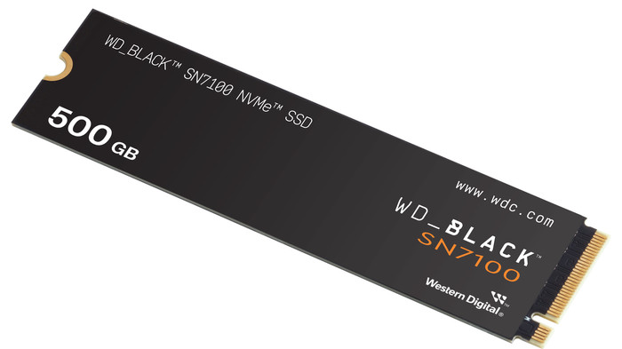 WD_BLACK SN7100 500GB NVMe SSD front