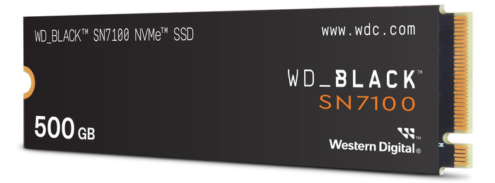 WD_BLACK SN7100 500GB NVMe SSD front
