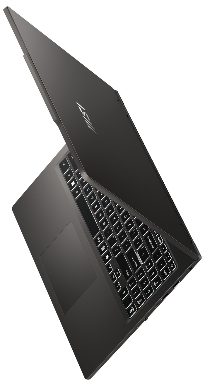 MSI VenturePro A16 AI+ Copilot+ OLED - 16 inches - AMD Ryzen AI 7 - 16GB RAM/1TB SSD - RTX 5050 right side