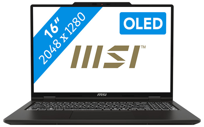MSI Venture A16 AI+ Copilot+ OLED A3HMG-036 - 16 inches - AMD Ryzen AI 5 - 16GB RAM/512GB SSD Main Image