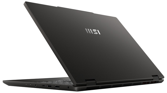 MSI Venture A16 AI+ Copilot+ OLED A3HMG-036 - 16 inches - AMD Ryzen AI 5 - 16GB RAM/512GB SSD left side