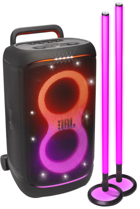 JBL PartyBox 520 + 2x PartyLight Stick Main Image