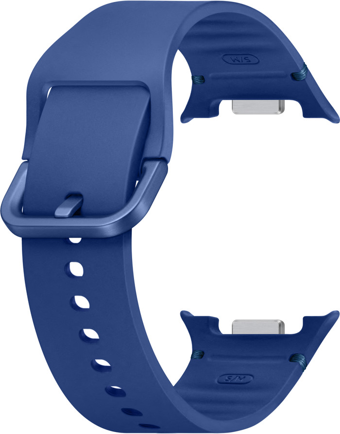 Samsung Galaxy Watch8 Series Silikon Sport Armband Blau S/M detail