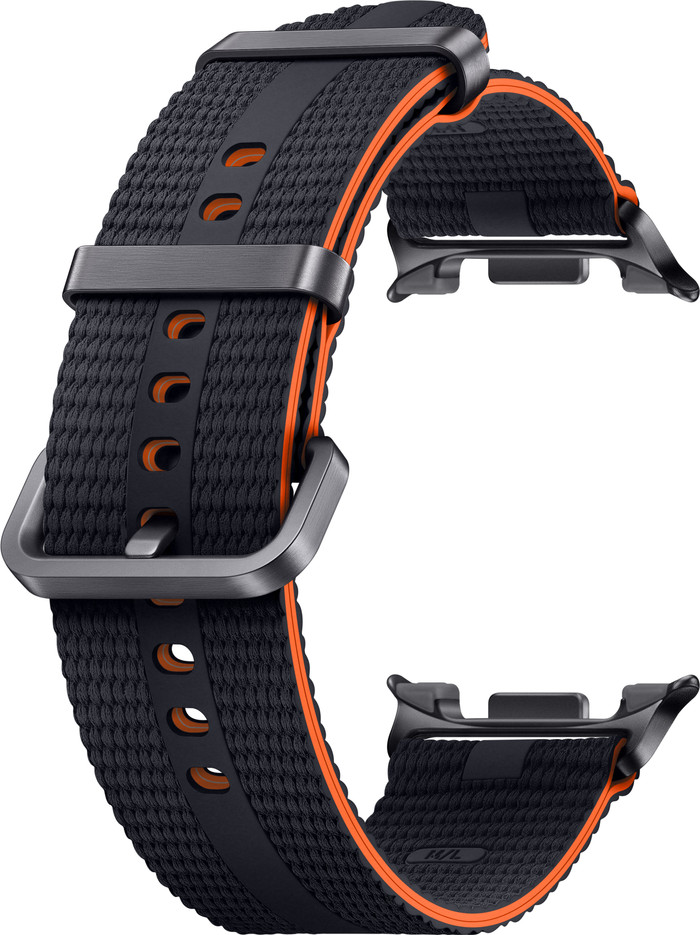 Samsung Galaxy Watch8 Series Athleisure Armband Dunkelgrau M/L detail