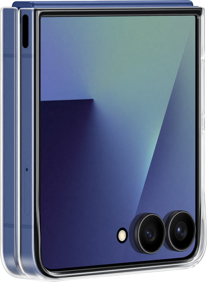 Samsung Galaxy Z Flip 7 Backcover Transparent unten