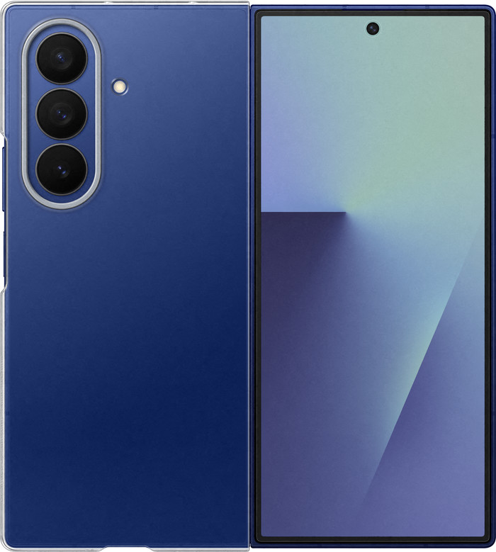 Samsung Galaxy Z Fold 7 Back Cover Transparent front