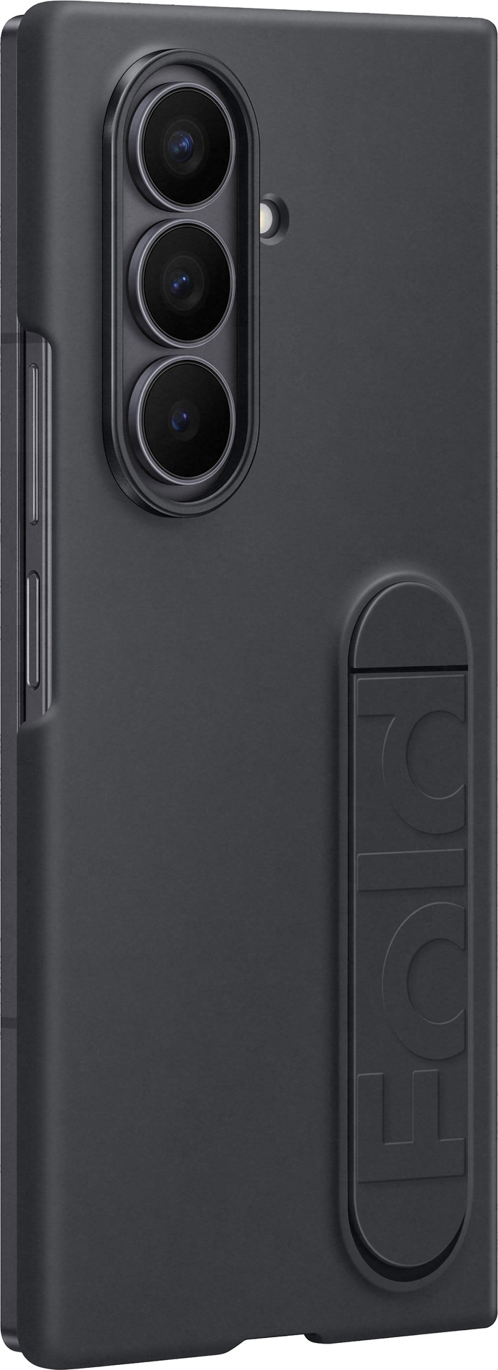 Samsung Galaxy Z Fold 7 Silicone Back Cover Black left side