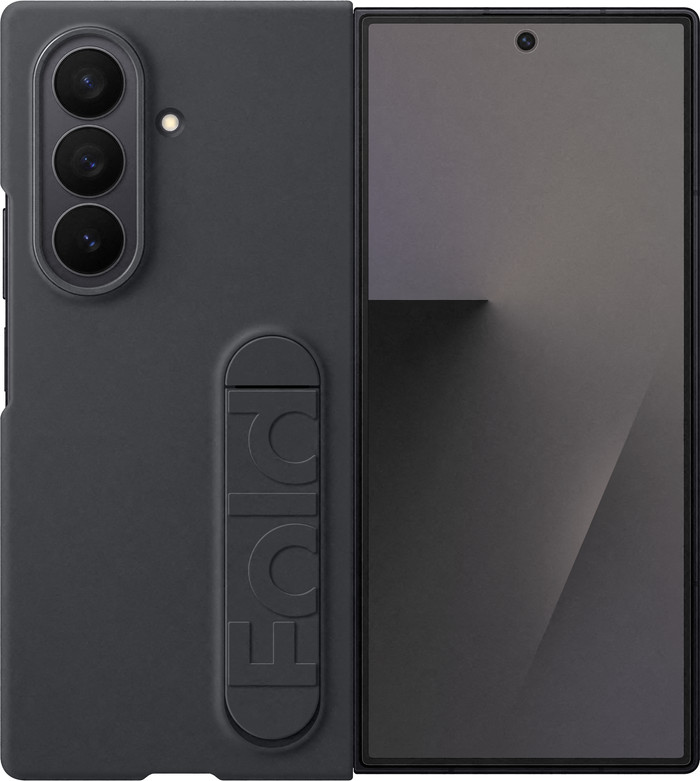 Samsung Galaxy Z Fold 7 Silicone Back Cover Black front