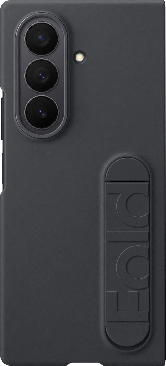 Samsung Galaxy Z Fold 7 Silicone Back Cover Black Main Image