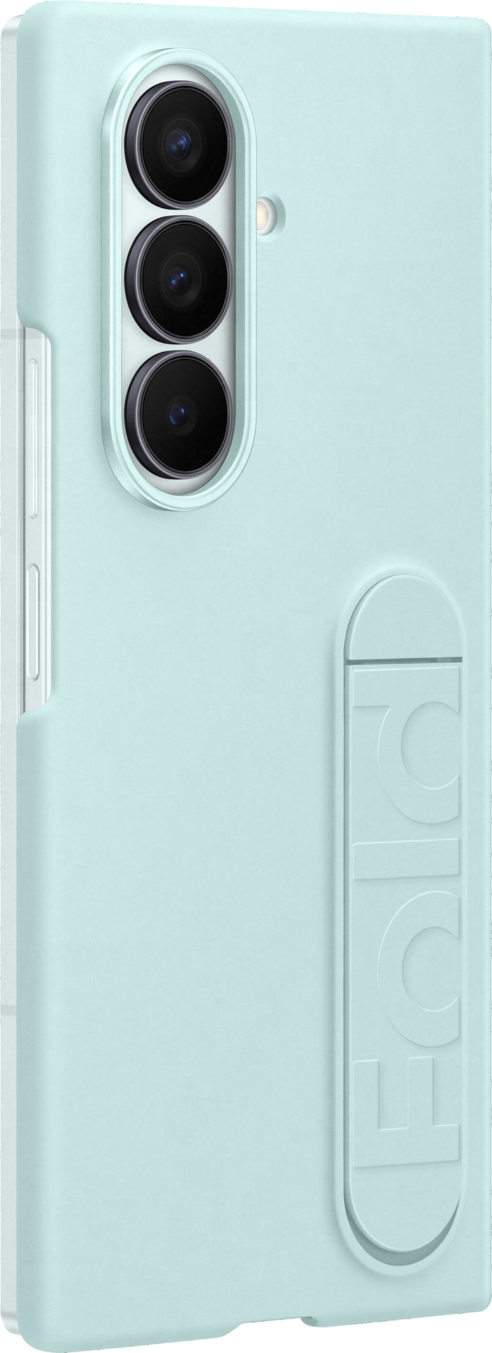 Samsung Galaxy Z Fold 7 Backcover aus Silikon Mint rechte seite